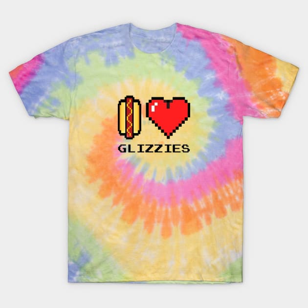 i heart glizzies T-Shirt by lincnotfound
